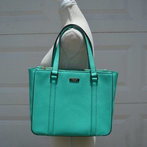 Teal Kate Spade Newbury Lane Loden Satchel